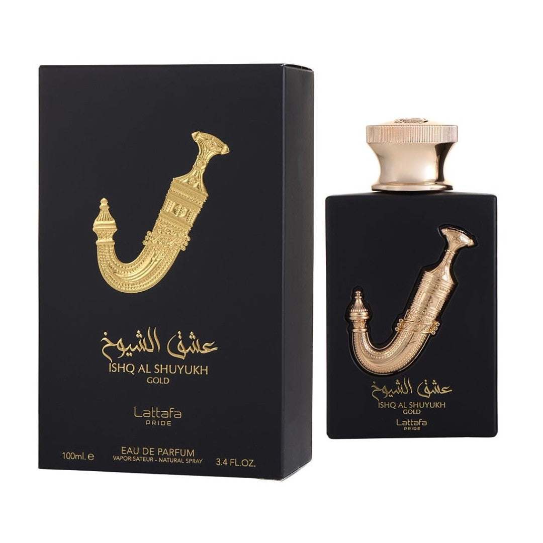 Lattafa Ishq Al Shuyukh Gold 100ml EDP Unisex - Attoperfumes