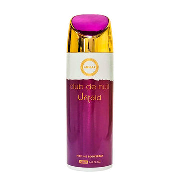 Spray Corporal Perfumado Armaf Club de Nuit Untold 200ml Unisex - Attoperfumes