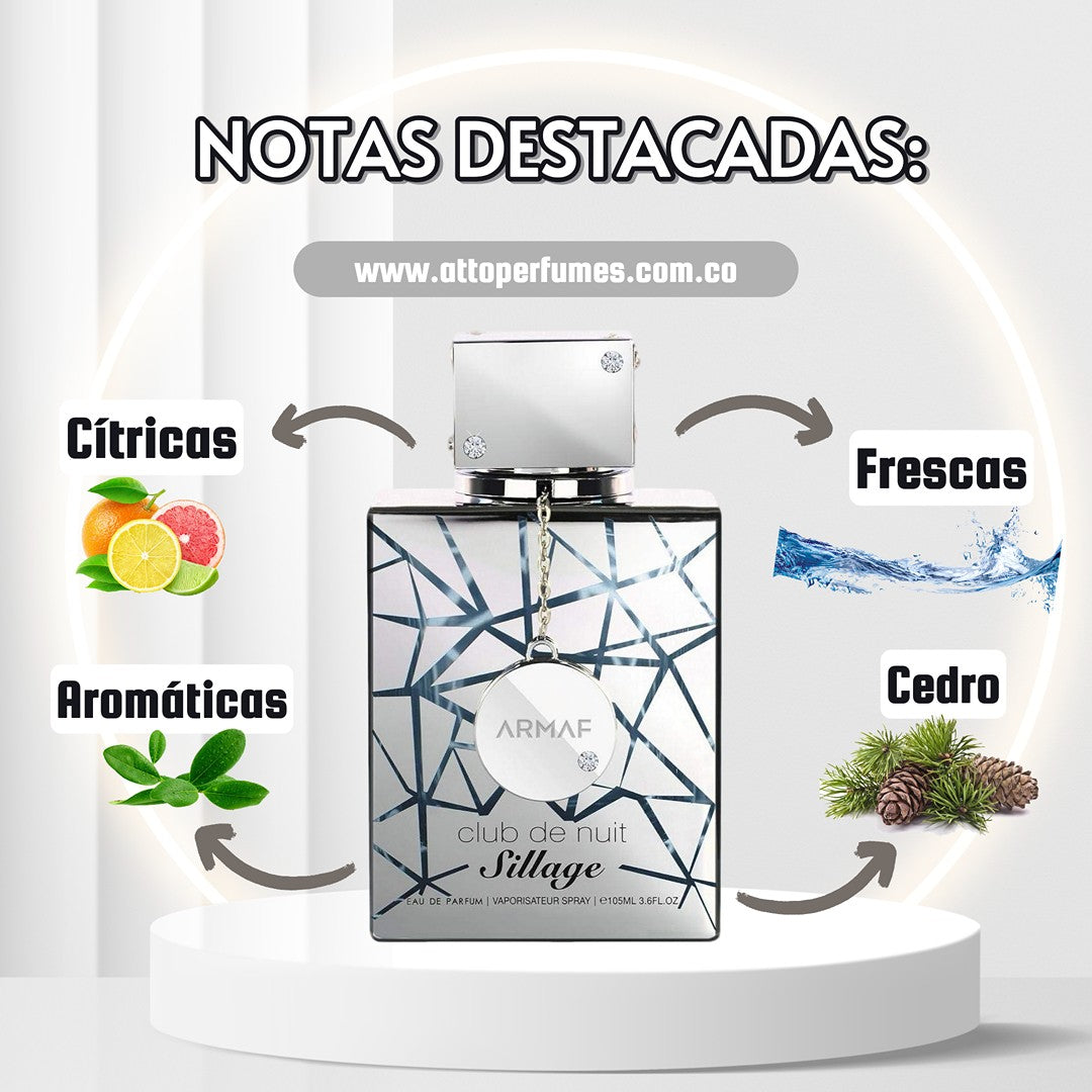 armaf club de nuit sillage