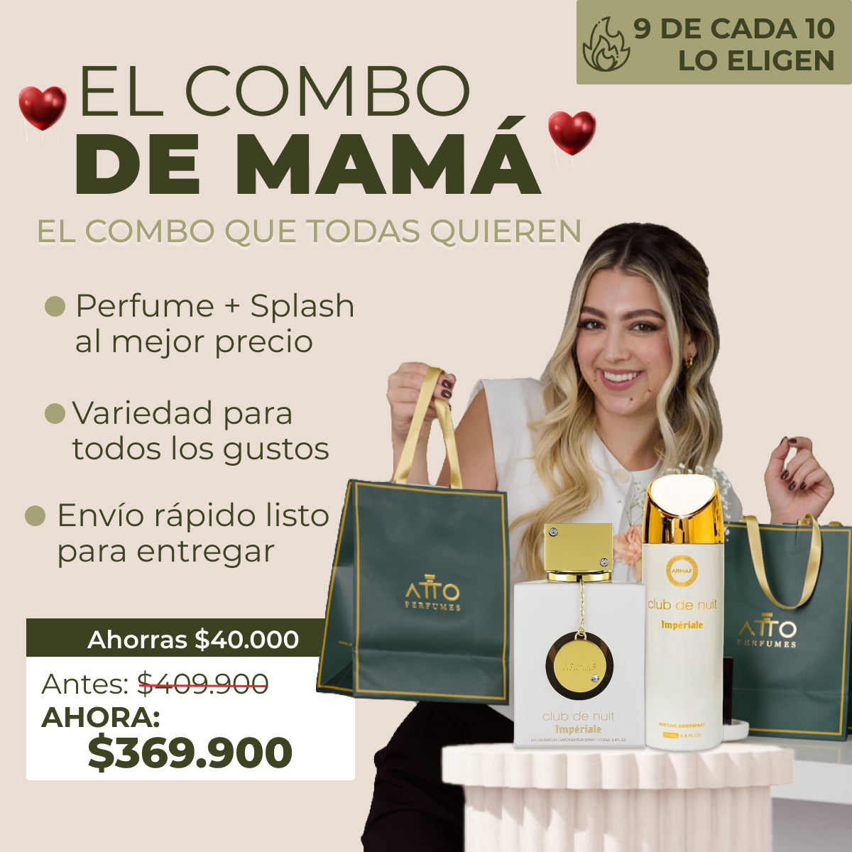 Combo Club de Nuit Imperiale - Attoperfumes