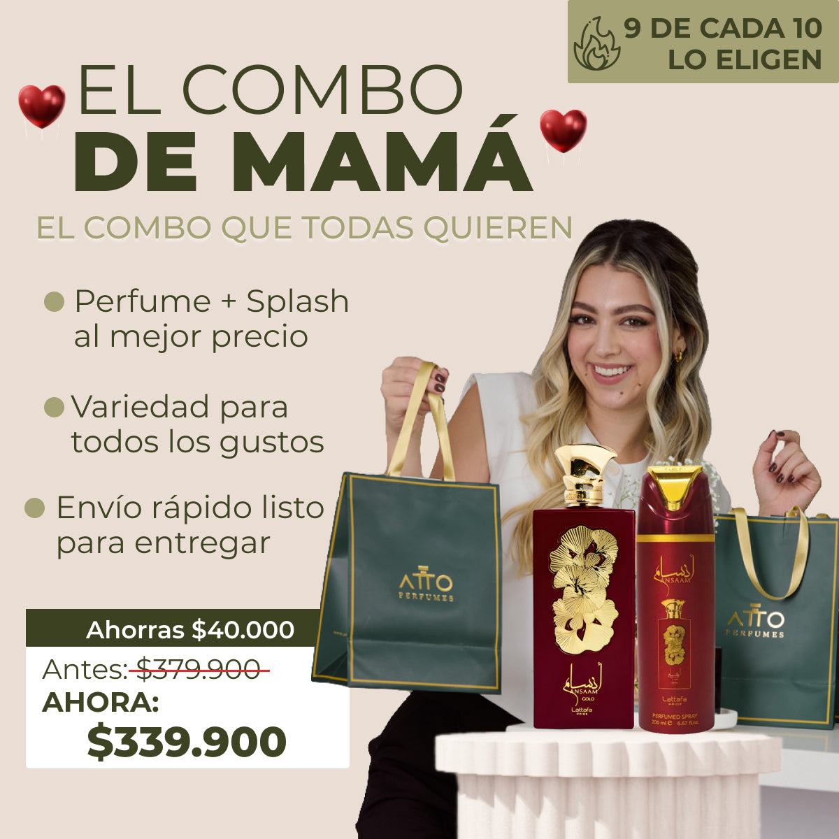 Combo Lattafa Ansaam Gold - Attoperfumes