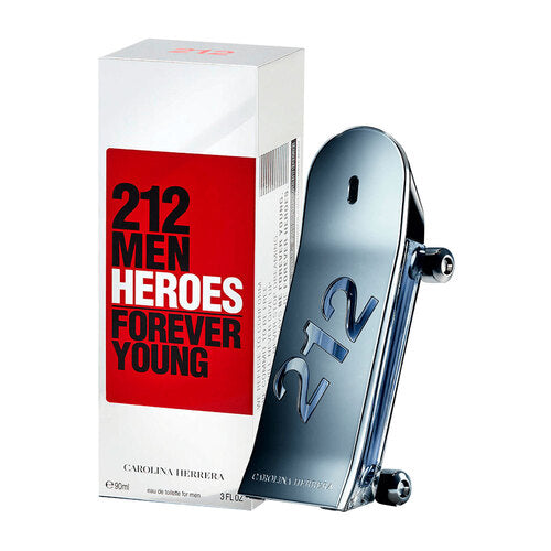 212 Heroes Forever Young Carolina Herrera 90ml EDT Hombre - Attoperfumes